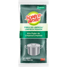 Fibra de Limpeza  Pesada Scotch-Brite 2 Unidade - 3M